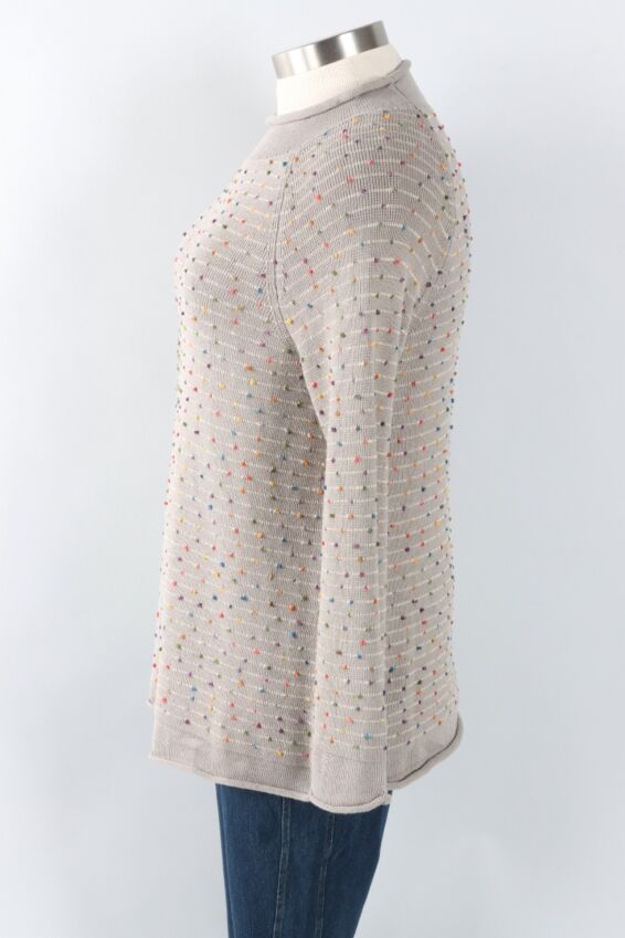 First Lights Mini Dot Sweater