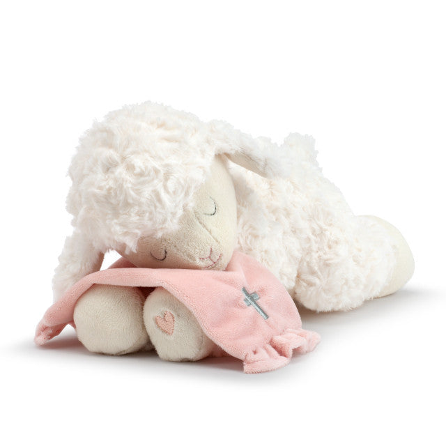 Demdaco Goodnight Mechanical Prayer Lamb