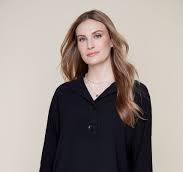 Renuar Black Dolman Sleeve Blouse