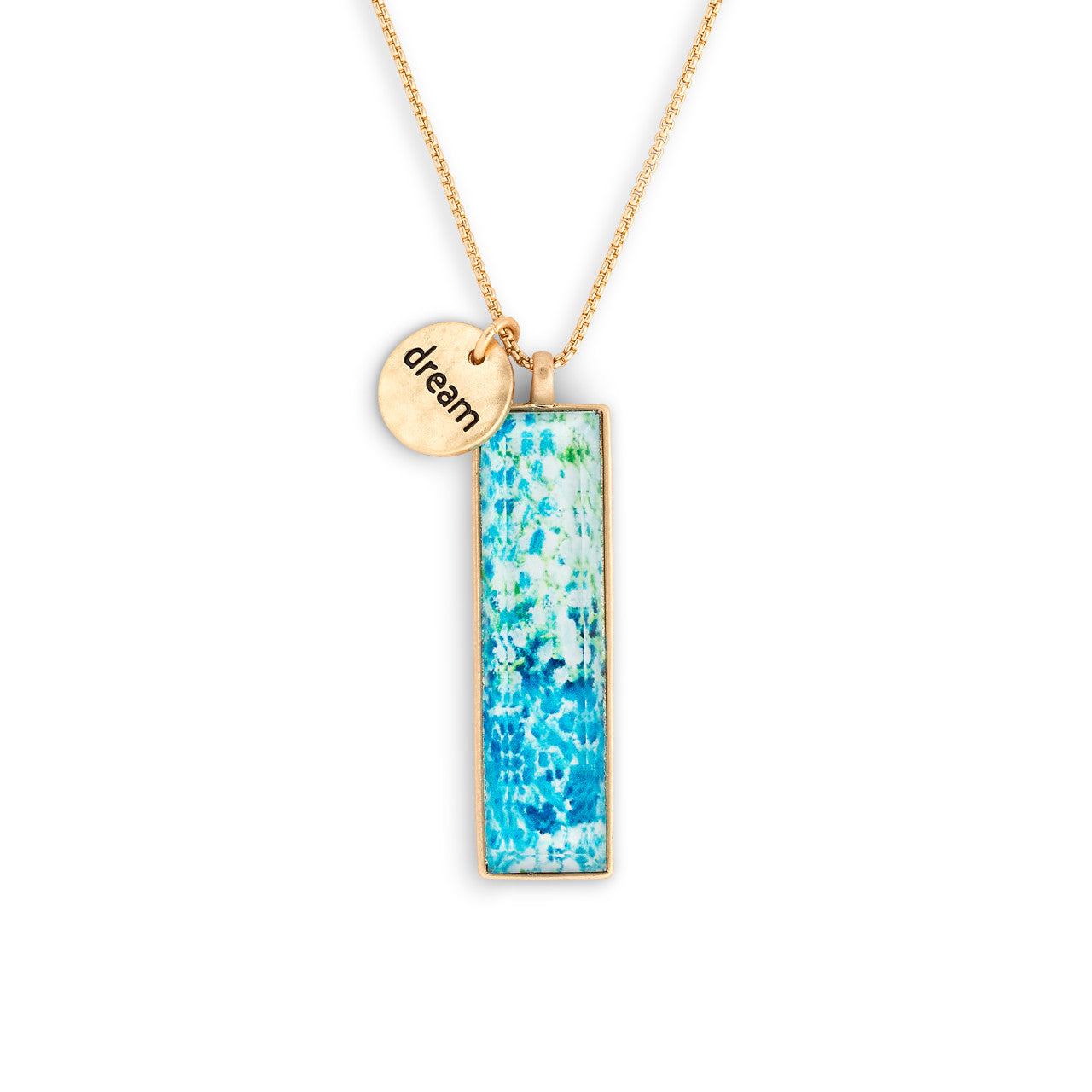 Demdaco Artlifting Necklace White Flowers