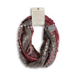 Demdaco Infinity Scarf Red