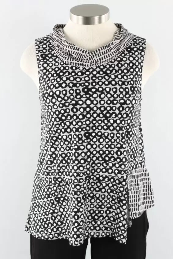 Habitat Mixed Cowl Top