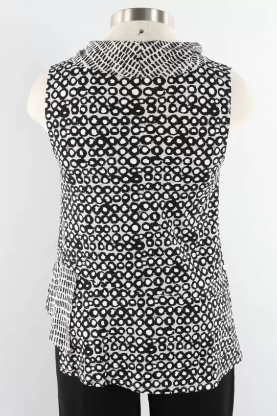 Habitat Mixed Cowl Top