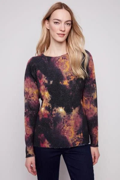 Charlie B Reversible Sweater in Ombre