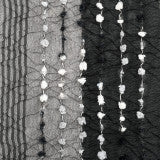 Demdaco Textured Poncho Black