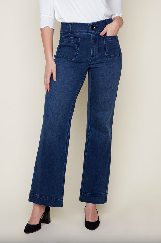 Renuar Indigo Denim Pants R10084D