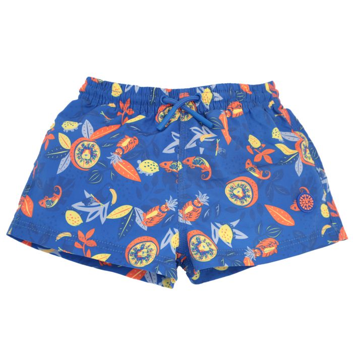 Calikids Blue Active Boys Bathing Suit