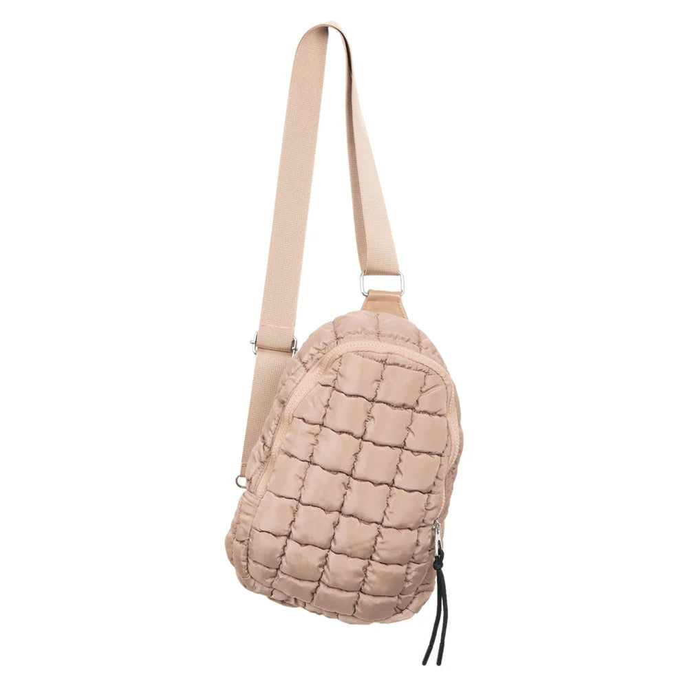 KatyDid Quilted Sling bag