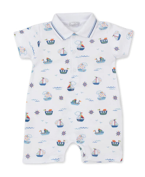 Kissy Collared Shore Play Suit