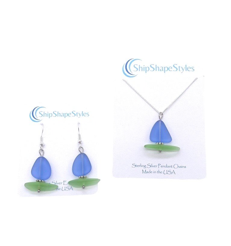 Ship Shape Sail Boat Earrings