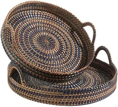 Raz Woven Tray Set
