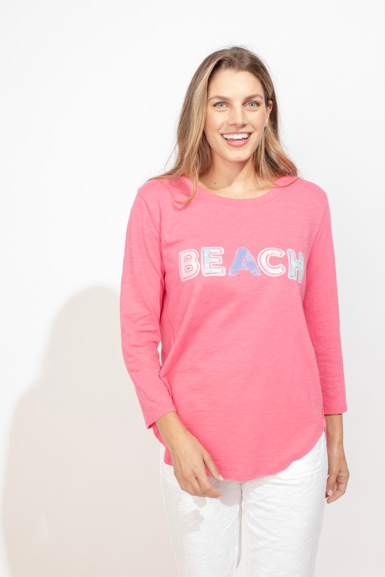 Escape Beach Long Sleeve Tee