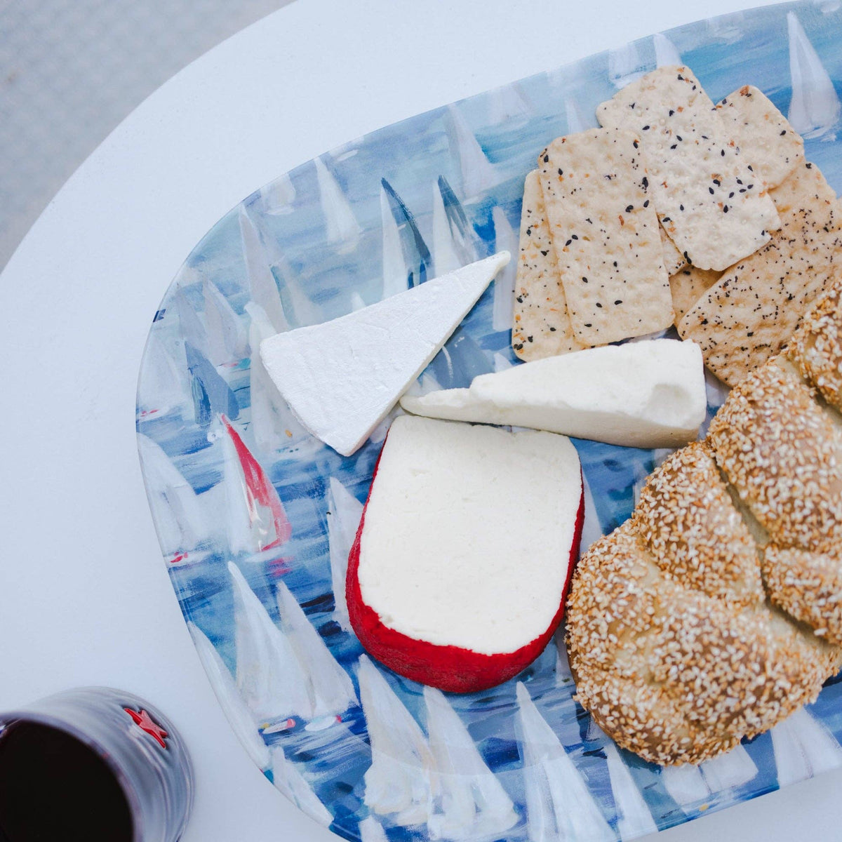 Melamine Platter (Large) - Race Day