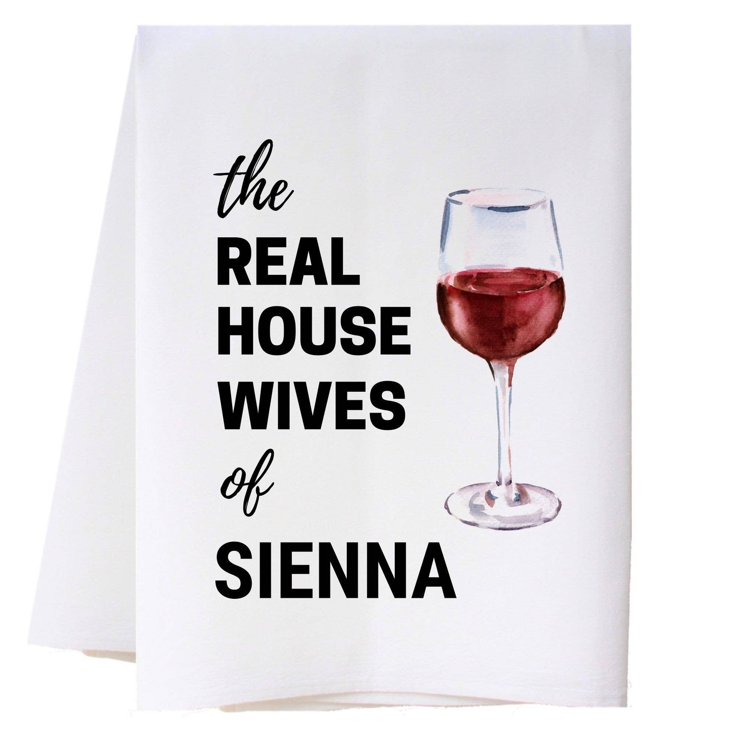 Real Housewives Cocktail Kitchen Towel