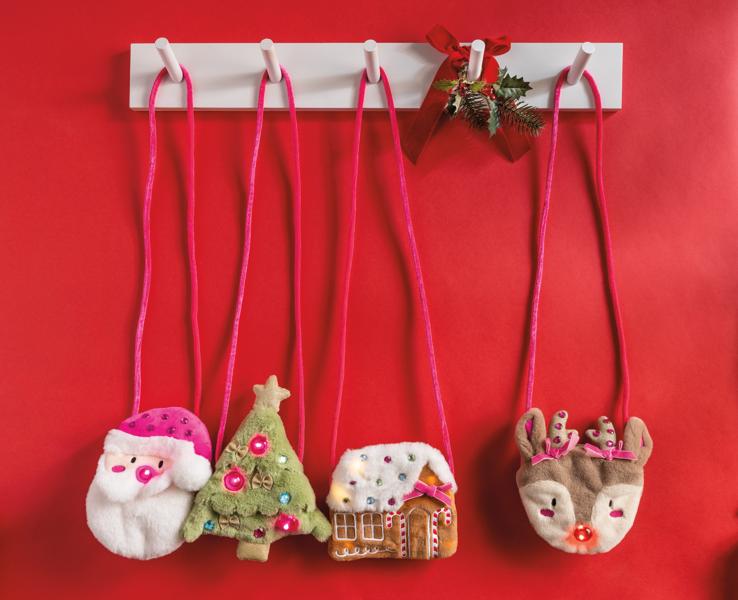 Mud Pie Christmas Light Up Purses