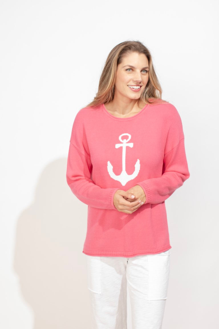 Escape Anchor Cotton Sweater