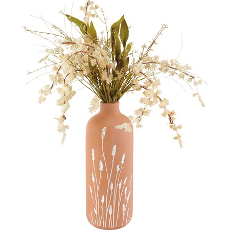 Primitives Cattail Vase
