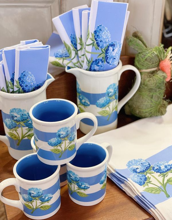 Hydrangea Pitcher