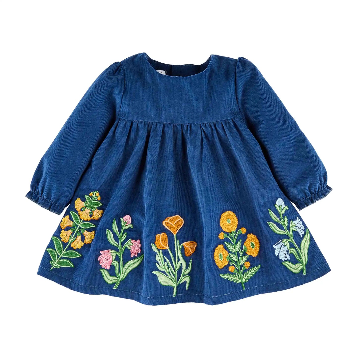 Mud Pie Cord Embroidered Dress
