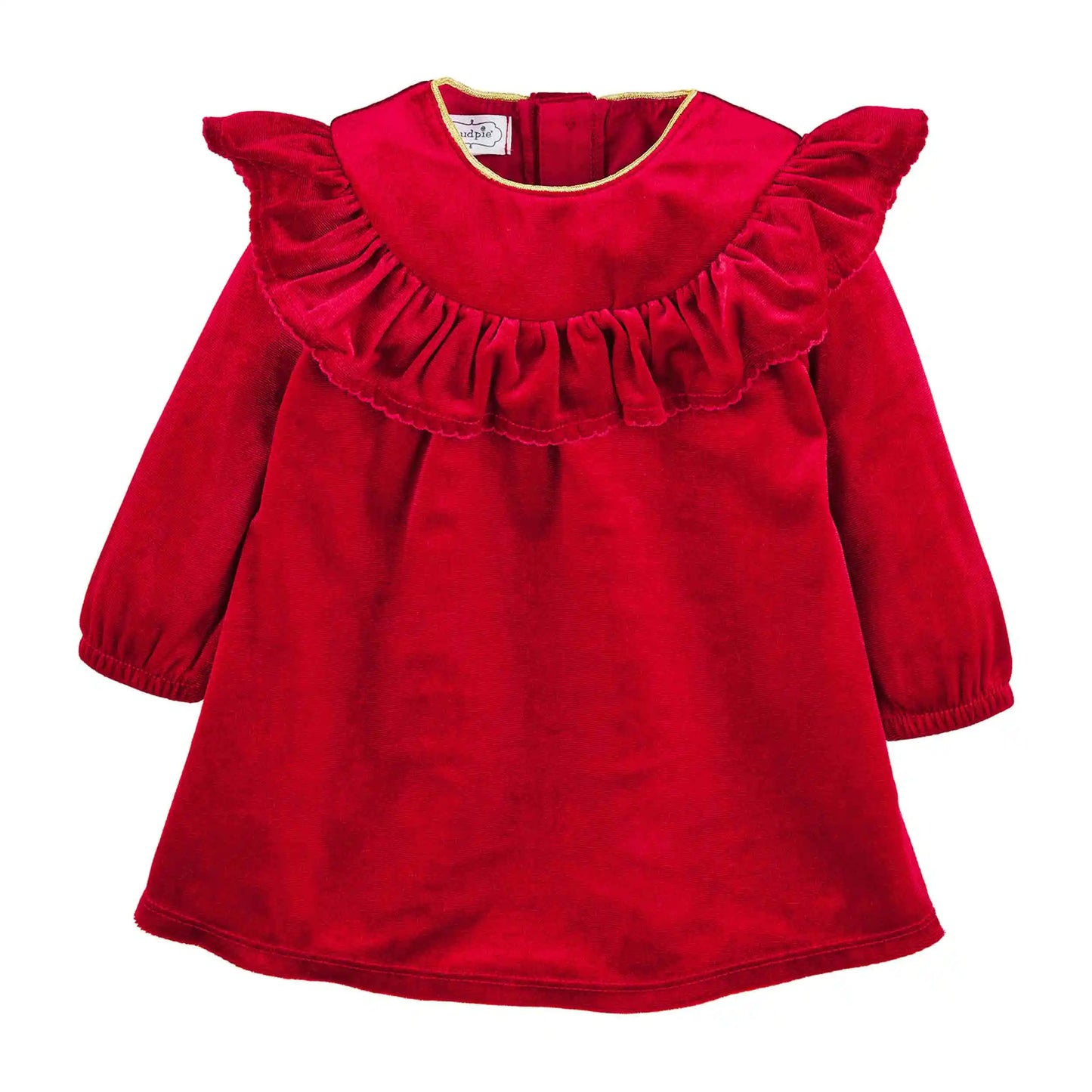 Mud Pie Red Velvet Dress