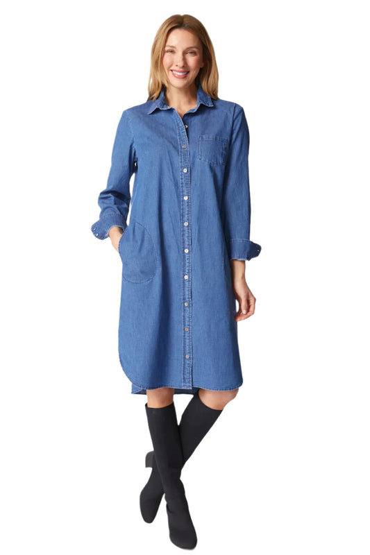 Habitat Perfect Travel Denim Cafe Dress