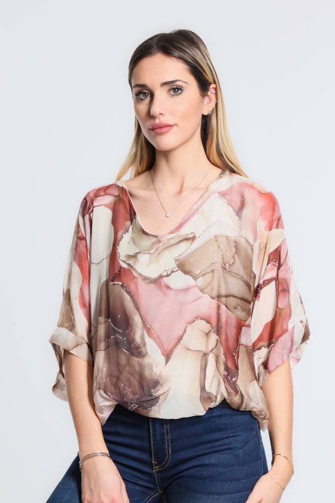 Abella Zing Band Waist Top (BSS217Z)