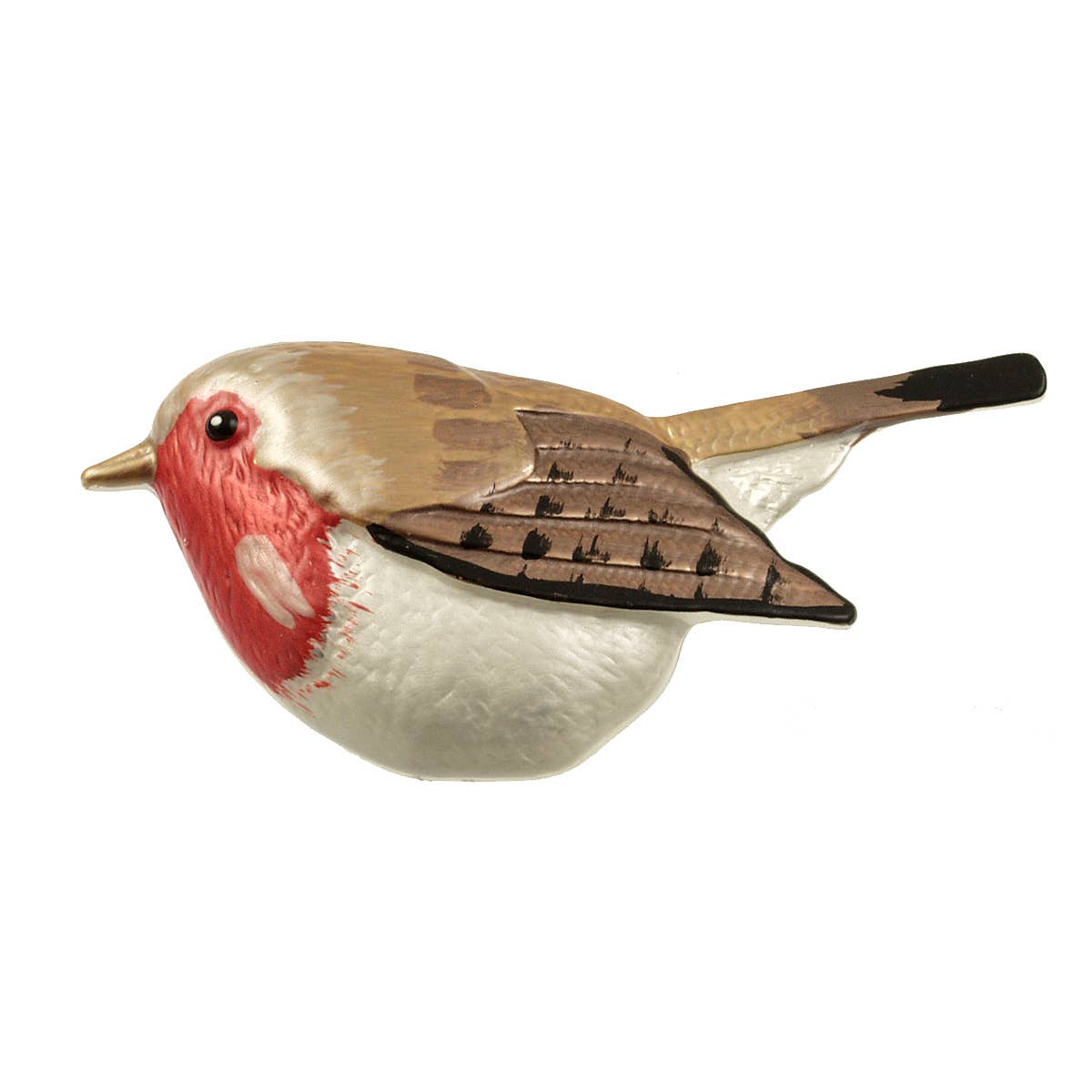 Magnetic Bird Brooches - Brown/Red, Silver/Blk, Silver/Blue