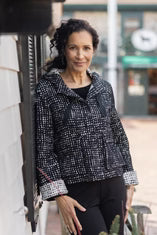 Habitat Autumn Check Cargo Hoodie