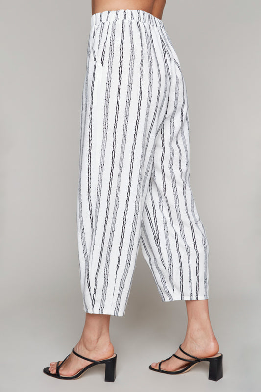 Compli K Black and White Pants