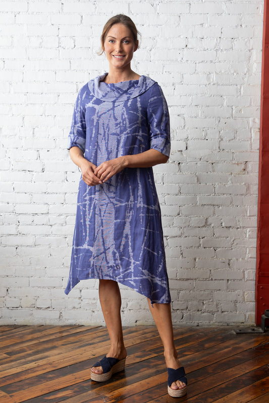 Olivia Yin Yang Dress in Dusk