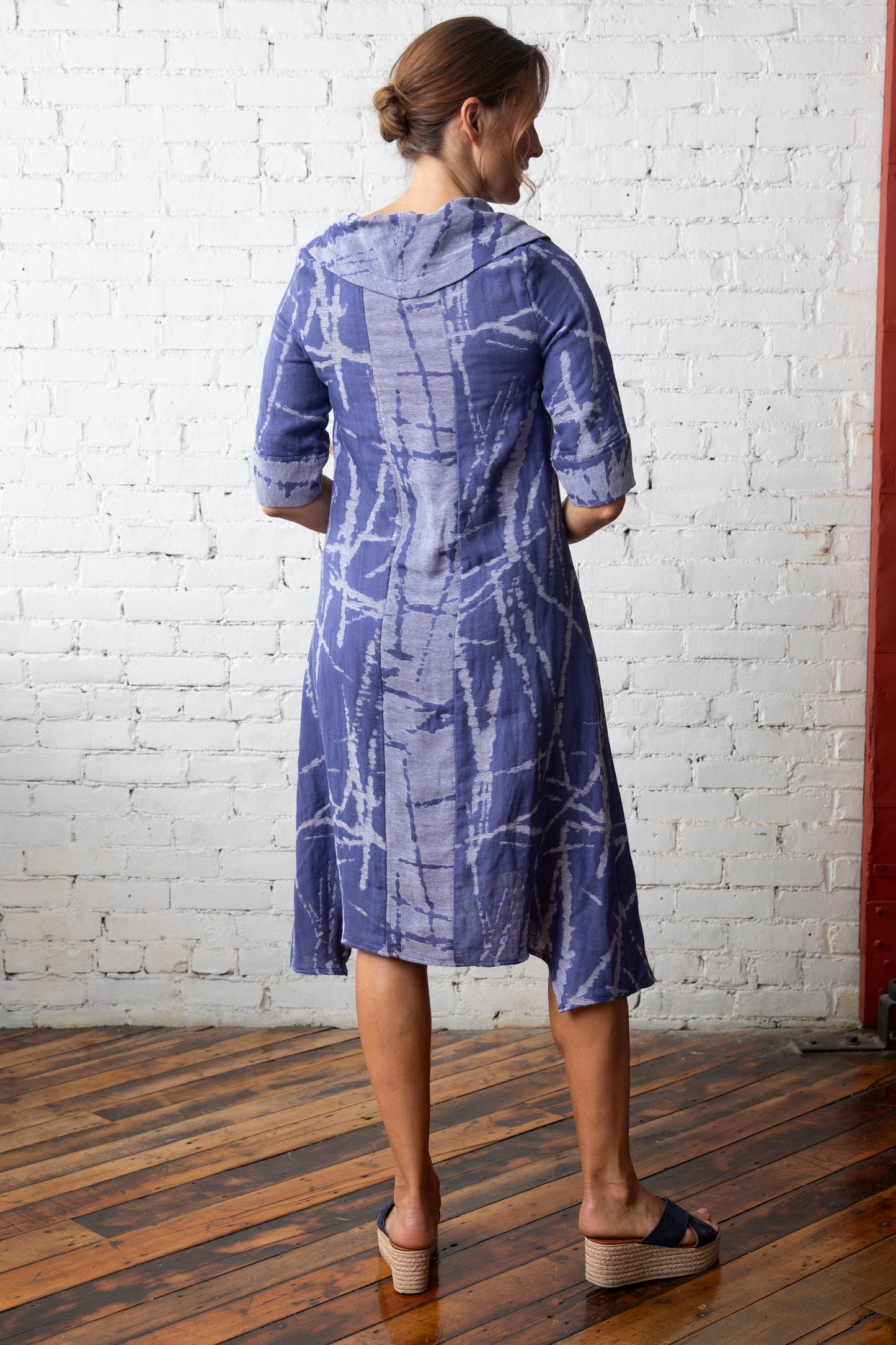 Olivia Yin Yang Dress in Dusk