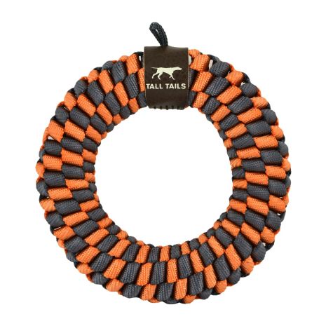 Tall Tails Small Braided Ring