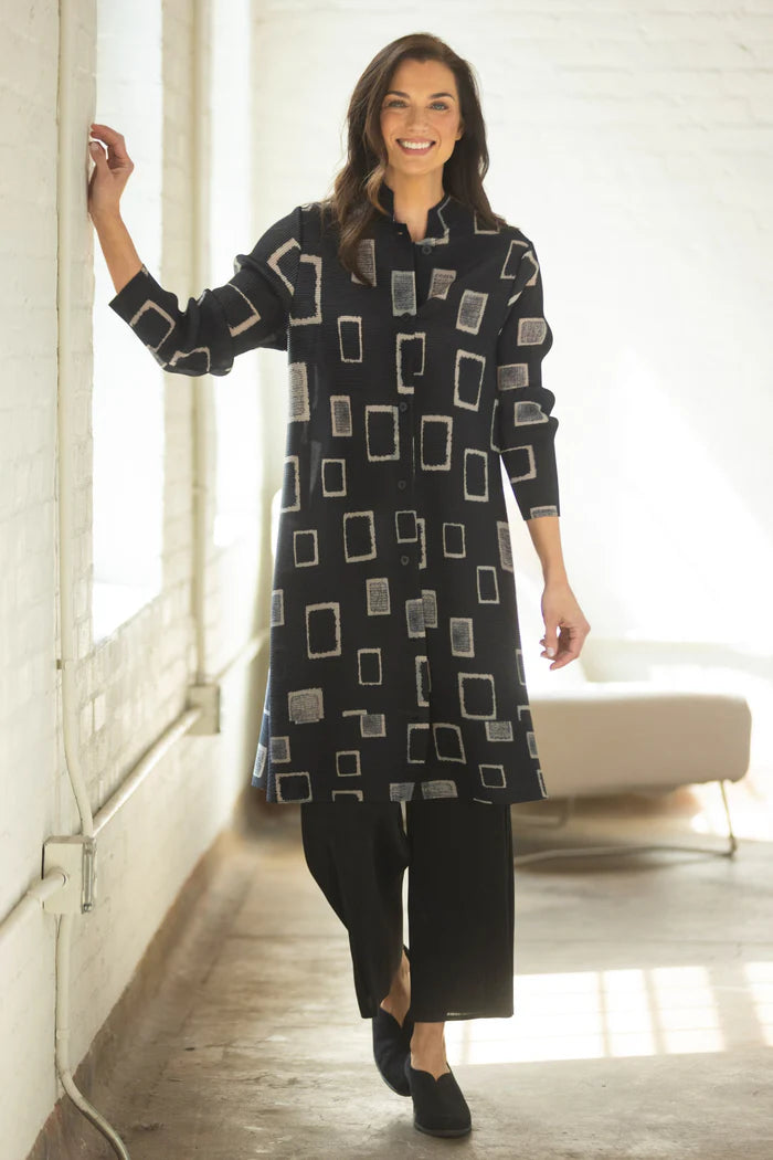 Olivia Parisian Pleat Jacket Dress