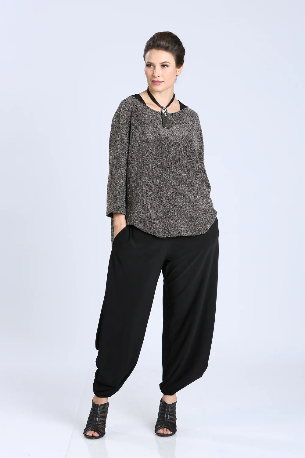 IC Collection Side Pleated Pants