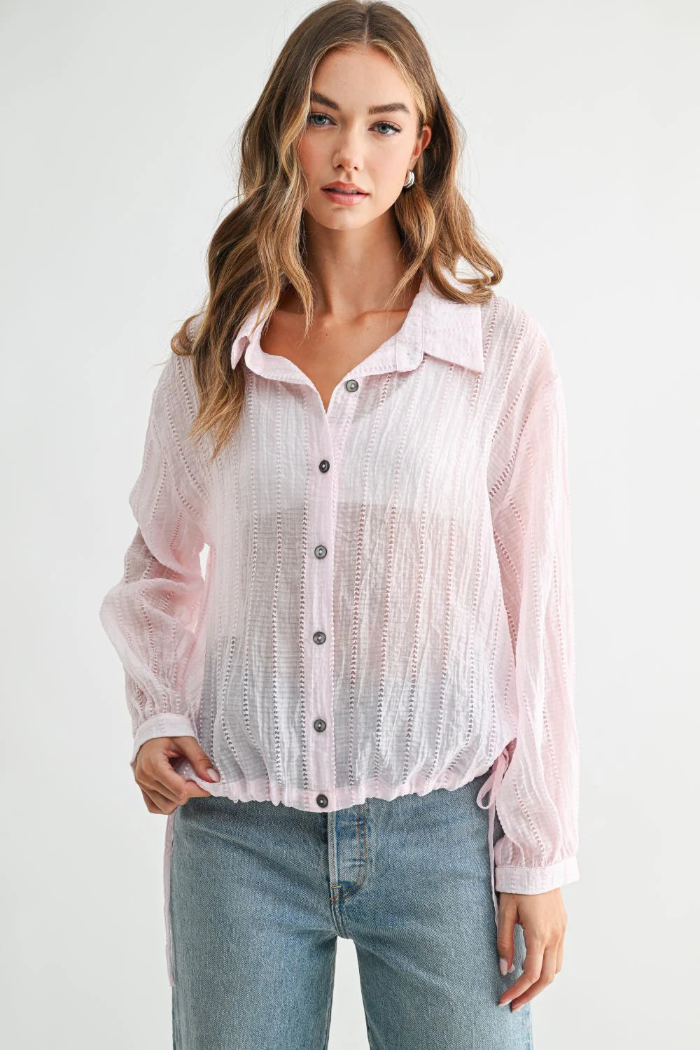 Joh Jennah Blouse Soft Pink
