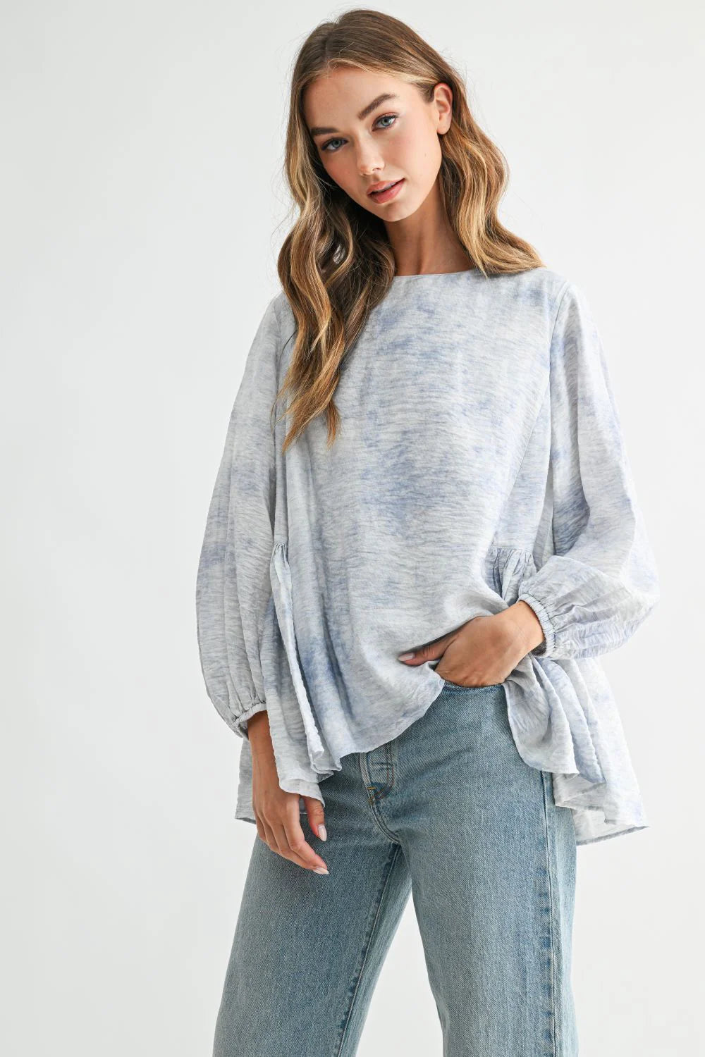 Joh Jamal Blouse Cloud Blue