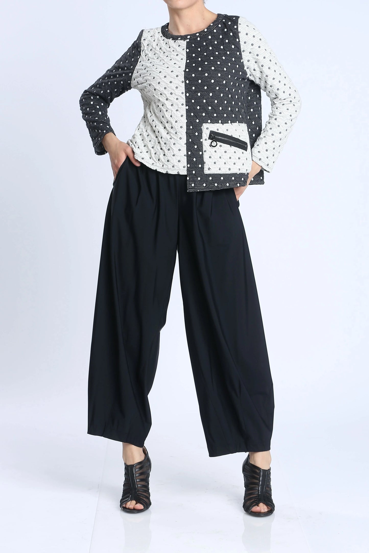 IC Black Bubble Pants