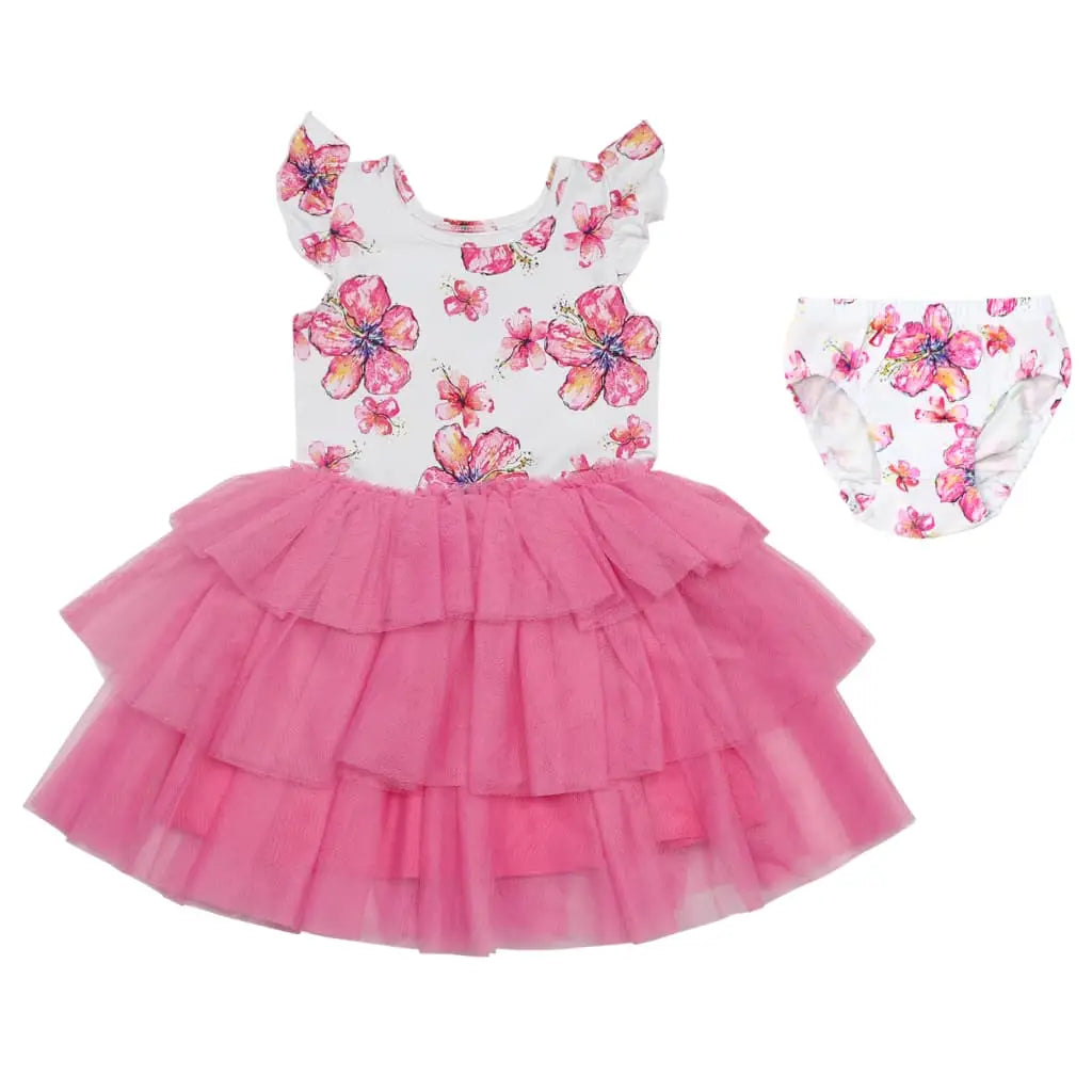 Hibiscus Tutu Dress