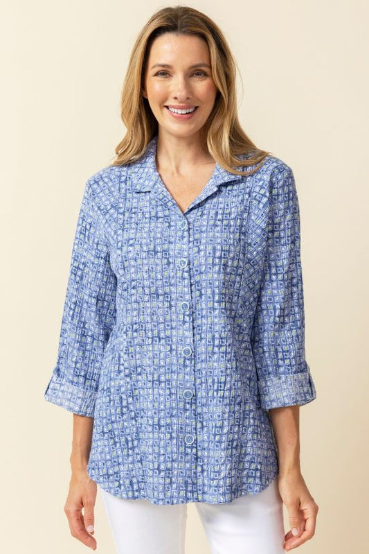 Habitat Crinkle Miami Shore Tunic