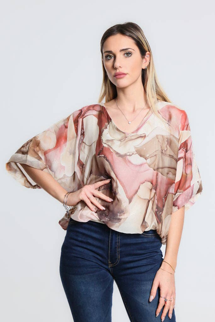 Abella Zing Band Waist Top (BSS217Z)