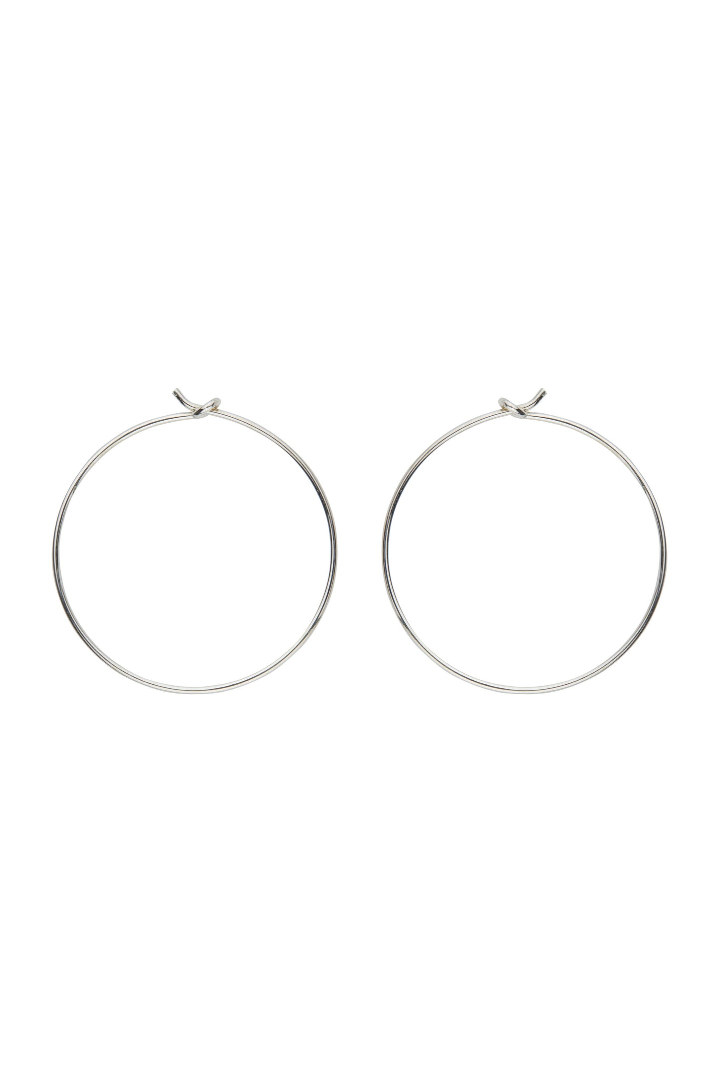 19 Gauge Round or Flat Wire Hoop Sizes 30mm or 38mm