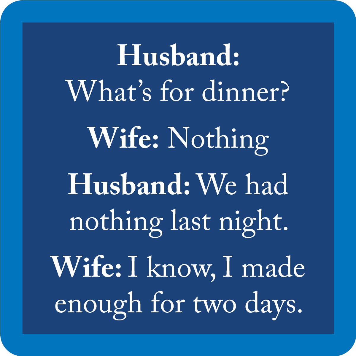 COASTER Nothing | Funny Party Gift | Home Bar Decor