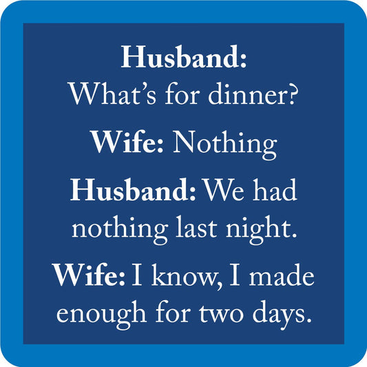 COASTER Nothing | Funny Party Gift | Home Bar Decor