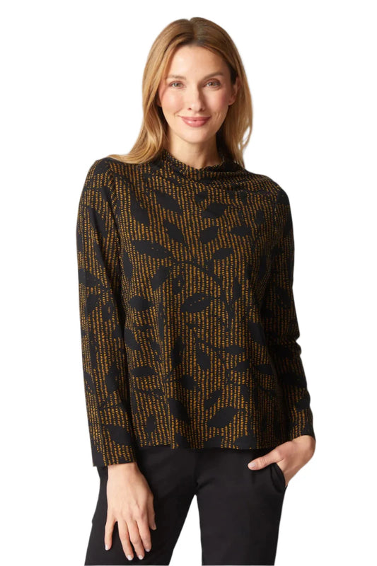Habitat Canopy Wrap Neck Top