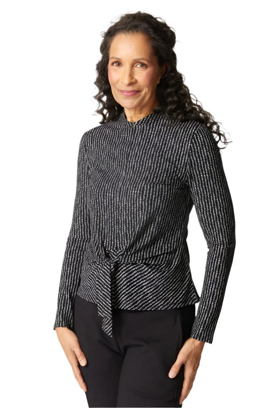 Habitat Core Dot Tie Front Top