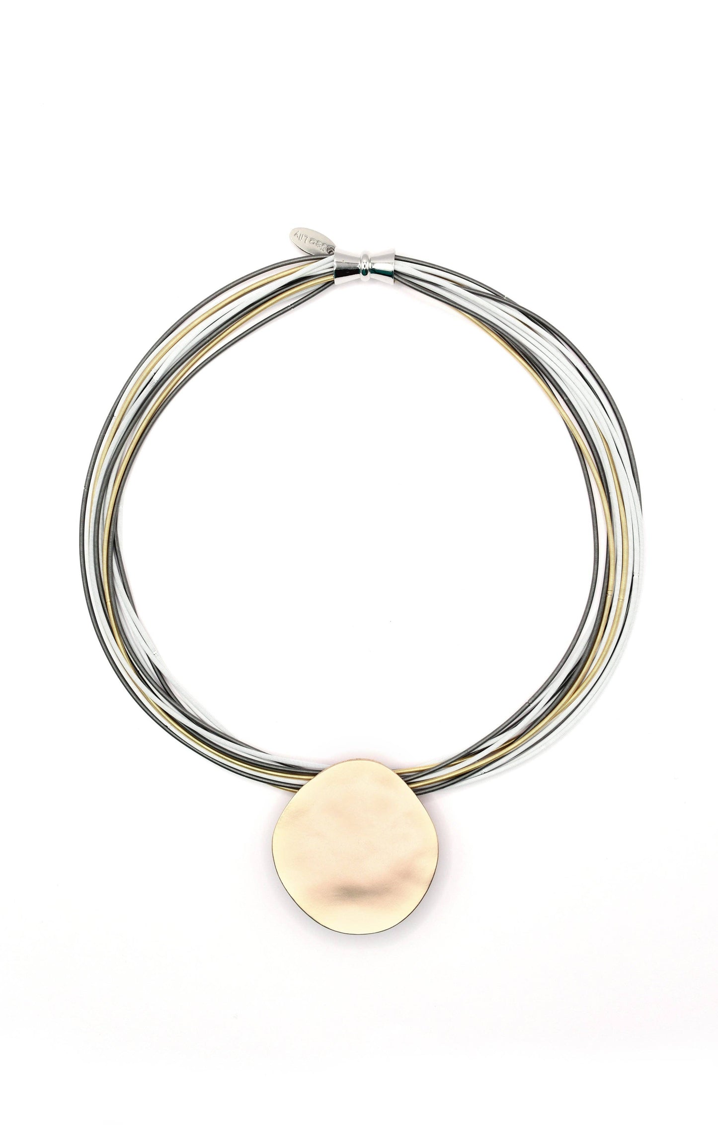 L73S Bright White, Bright Gold, Slate With Matte Gold Disc N