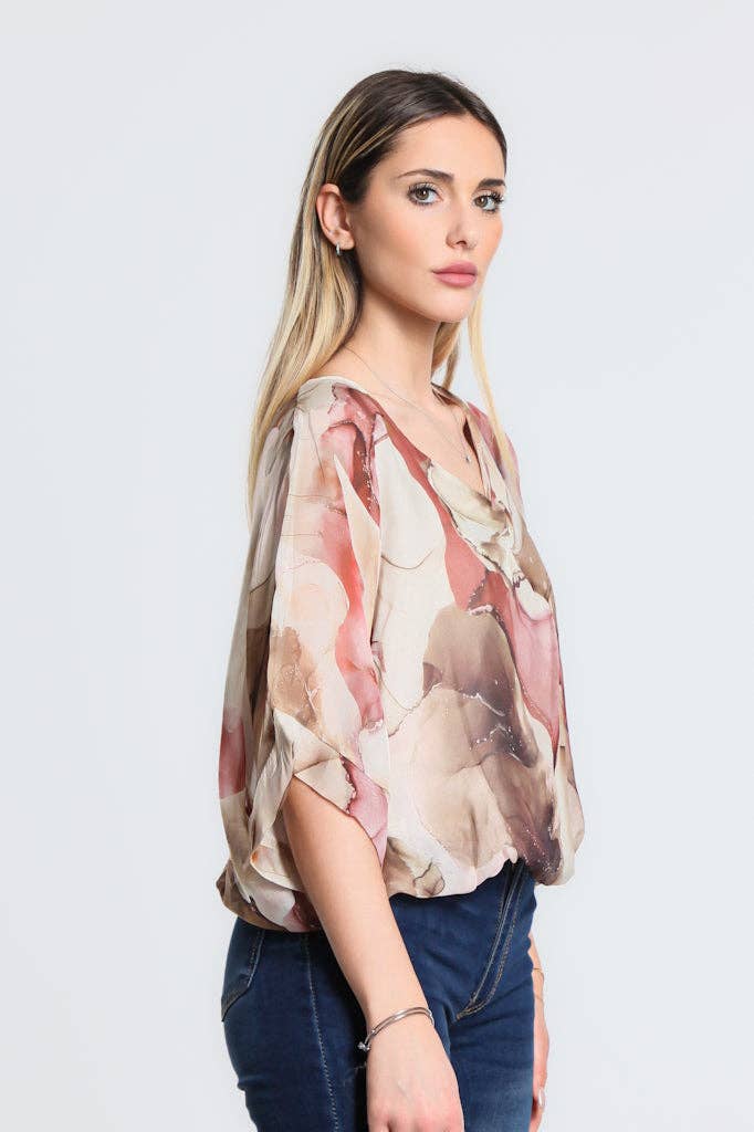 Abella Zing Band Waist Top (BSS217Z)