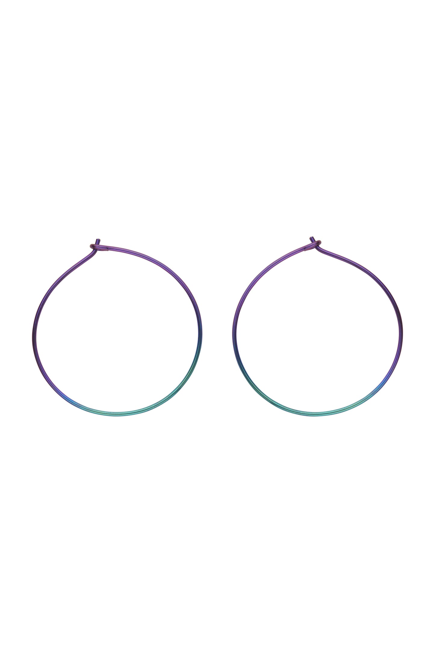 19 Gauge Round or Flat Wire Hoop Sizes 30mm or 38mm