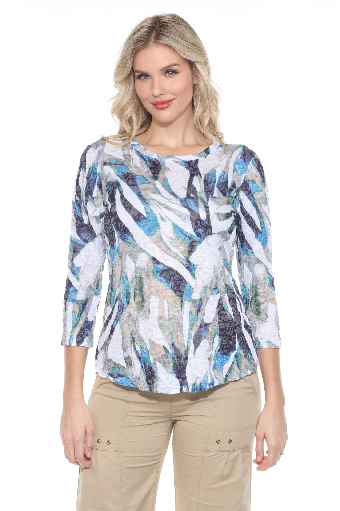 Carine Crystal Grove Round Neck