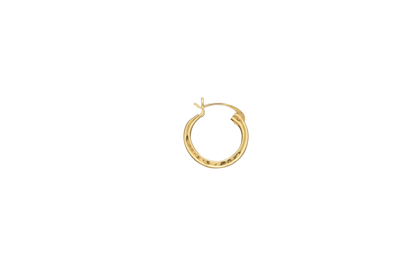 Hollow Hinged Hammered Hoop Available in Sizes 17mm-46mm